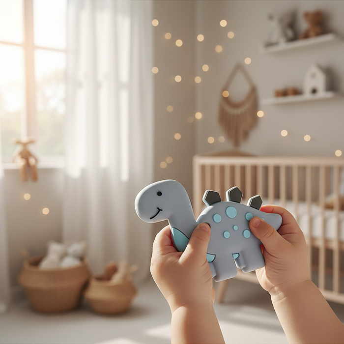 Игрушка -грызунок Y0226 "Динозаврик"