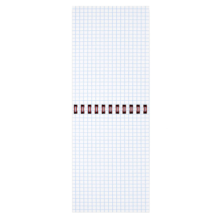 Блокнот А6 80л. "Котенок в наушниках" клетка