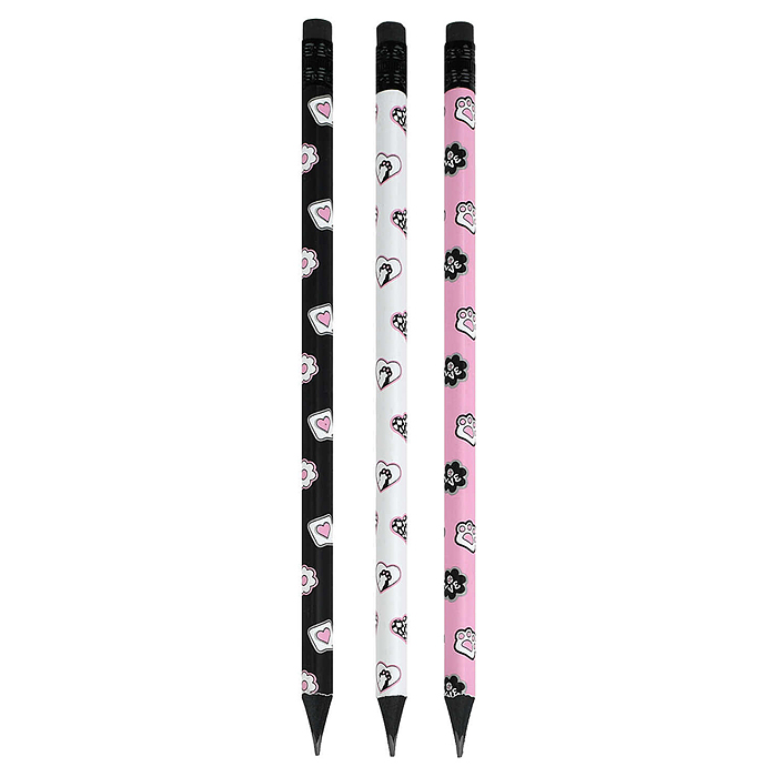 Карандаш чернографитный "Кошачья эстетика" HB