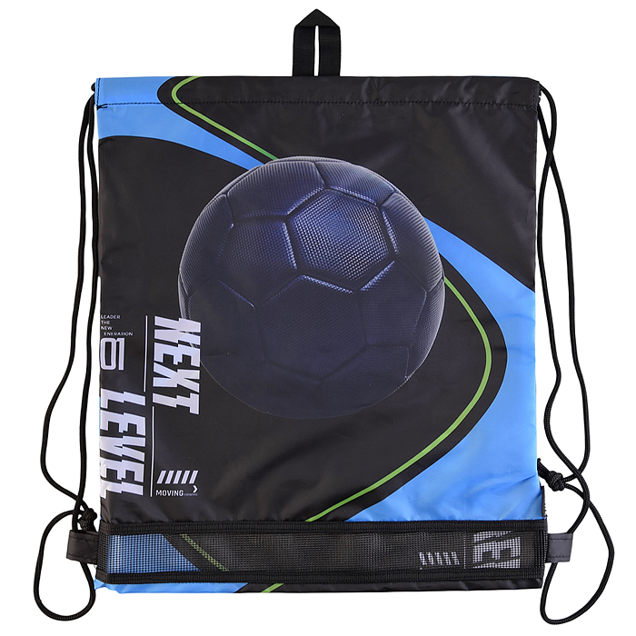 Сумка для сменной обуви "Next Level Football" 40x47 см, износостойкий полиэстер с водоотталкивающей