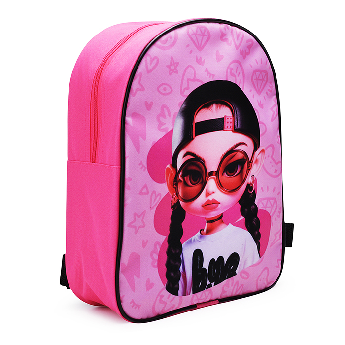 Рюкзак детский дошкольный 280/225/95 "Девочка 3D"