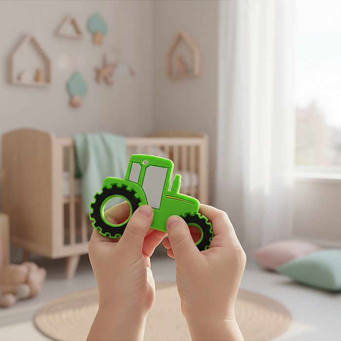 Игрушка -грызунок Y0225 "Трактор"