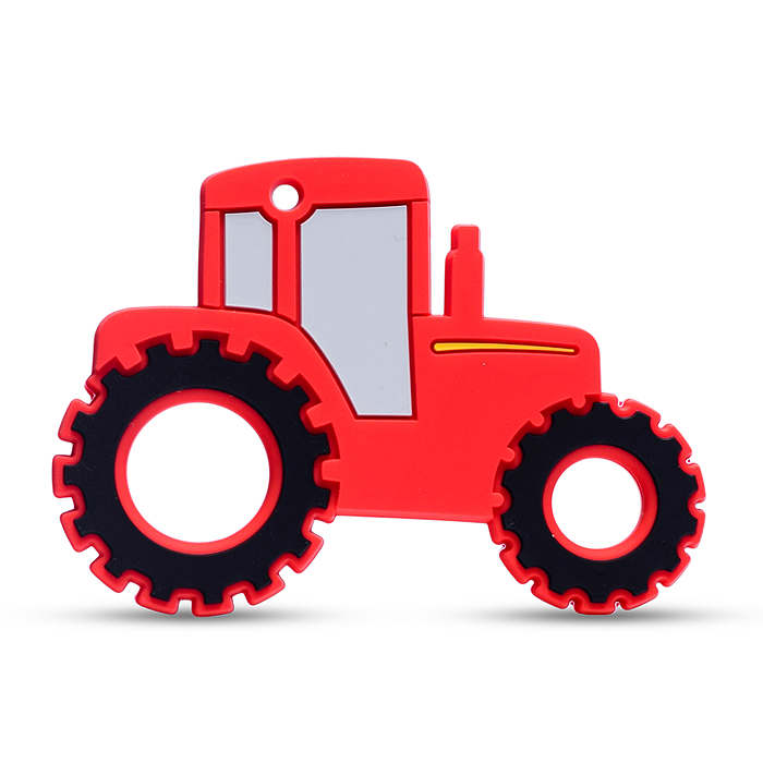 Игрушка -грызунок Y0225 "Трактор"