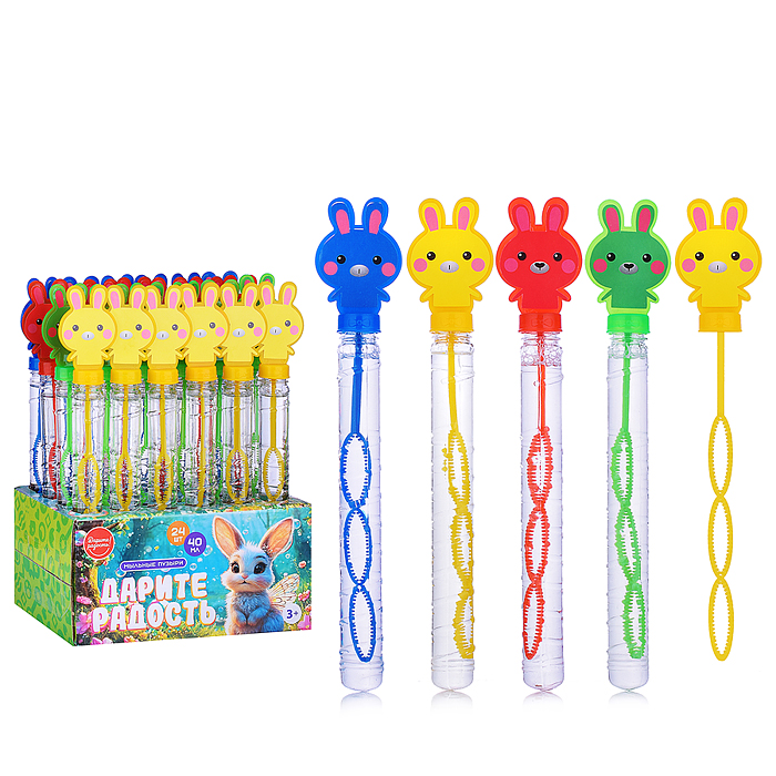 Мыльные пузыри UT0156-7 "Кролик" 40 мл.