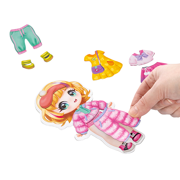 Игра магнитная "Одевашки. Алиса"