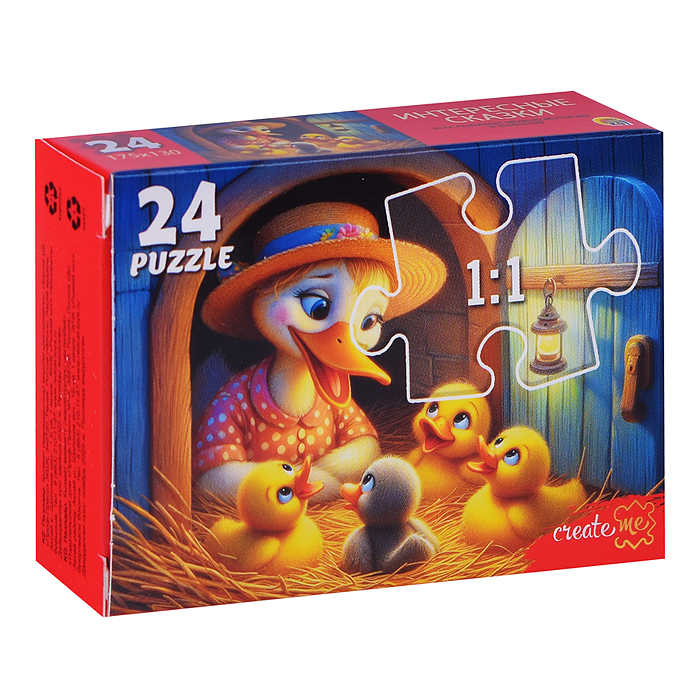 Пазлы 24 "Интересные сказки"