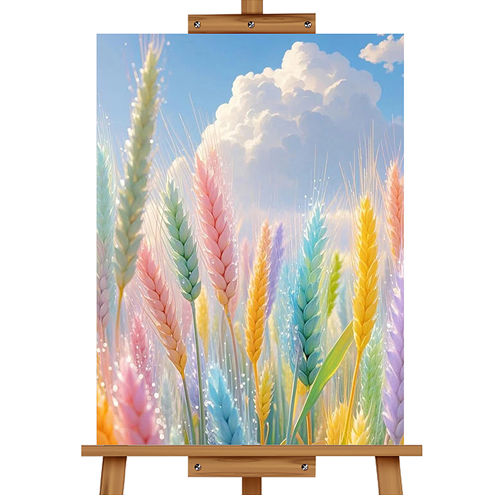 Набор для рисования MKR3020-116 "Картина по номерам 20*30 см. Цветные колоски"