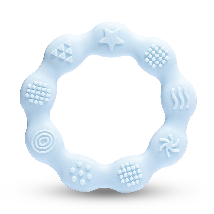 Игрушка -грызунок Y0222 "Волнистый кружок" 