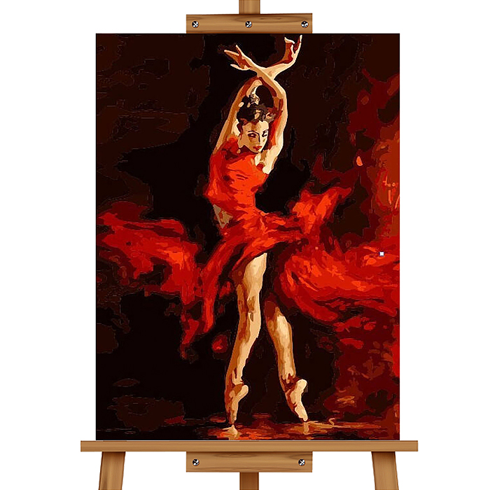 Набор для рисования MKR5040-108 "Картина по номерам 40*50 см. Кармен"