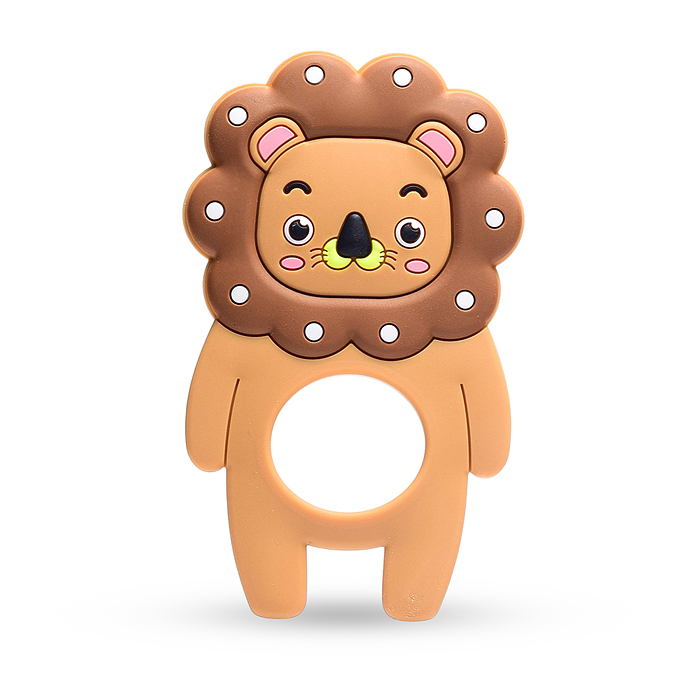 Игрушка -грызунок Y0229 "Лев"