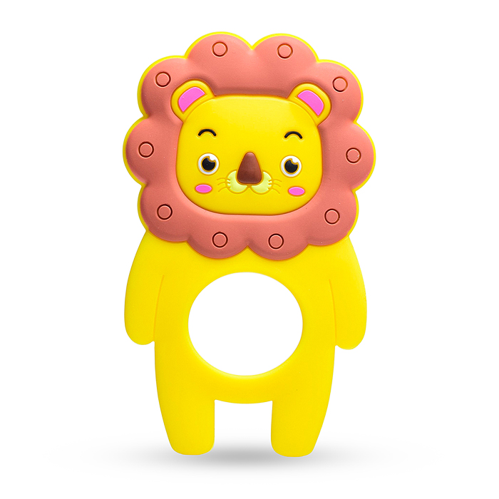 Игрушка -грызунок Y0229 "Лев"