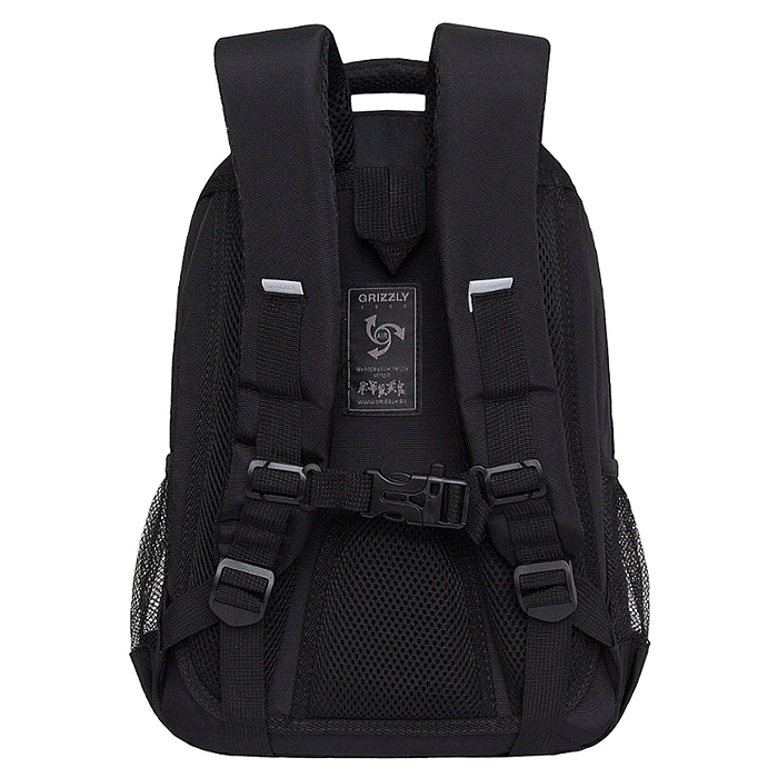 Рюкзак школьный с обвесом (/1 черный)