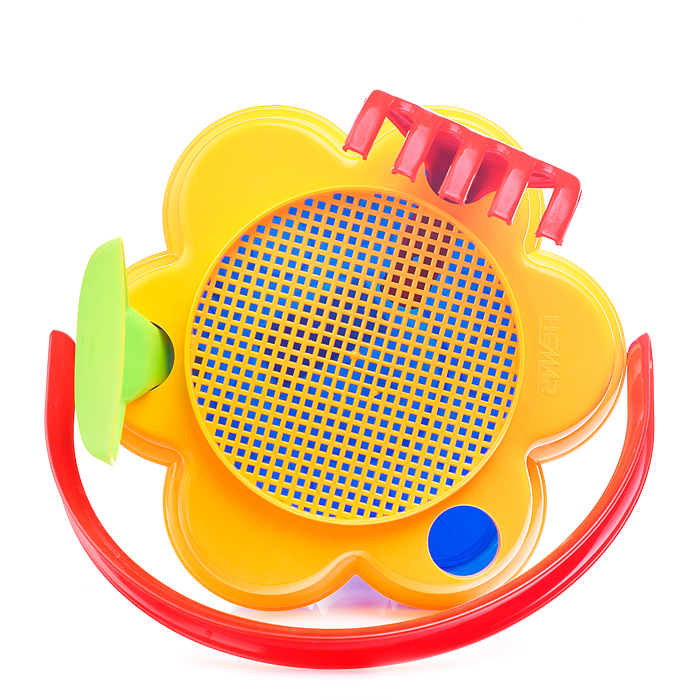 Песочный набор "Цветок" 4 элемента + 3 формочки