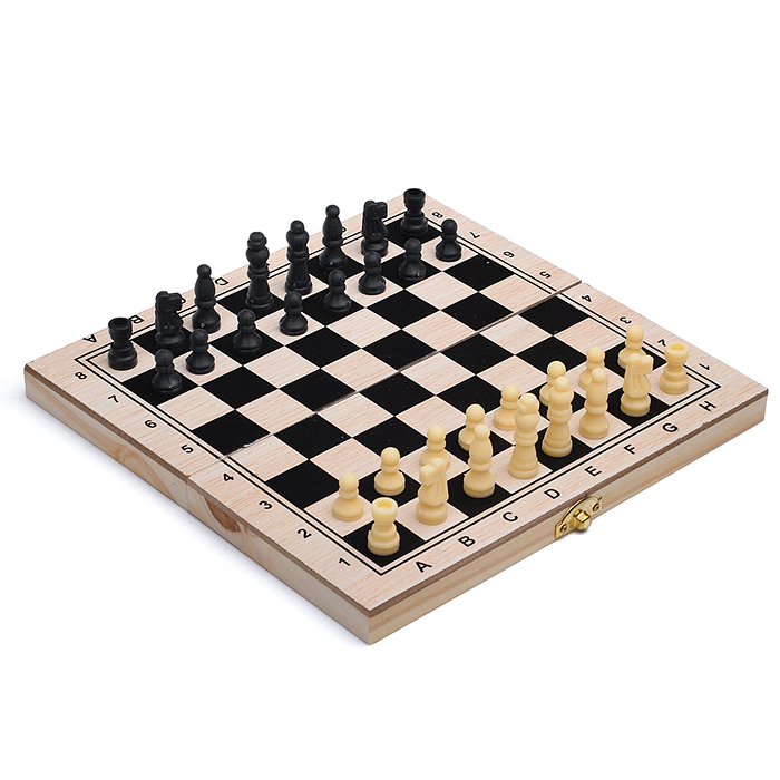 Игра 00-4475 3 в 1 "Шахматы, шашки, нарды"