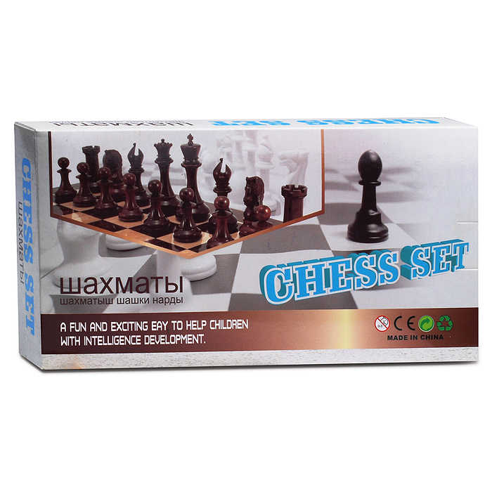 Игра 00-4475 3 в 1 "Шахматы, шашки, нарды"