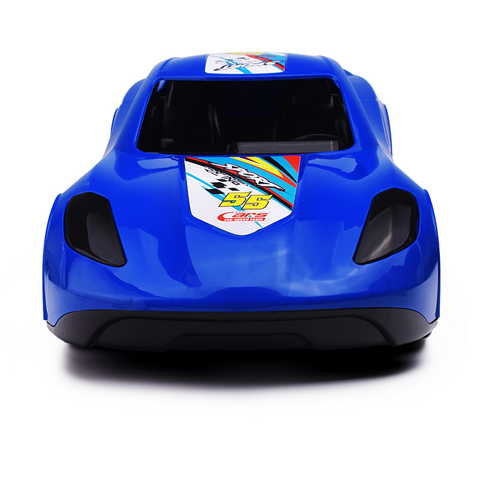 Машинка Turbo "V-MAX" синяя 40 см