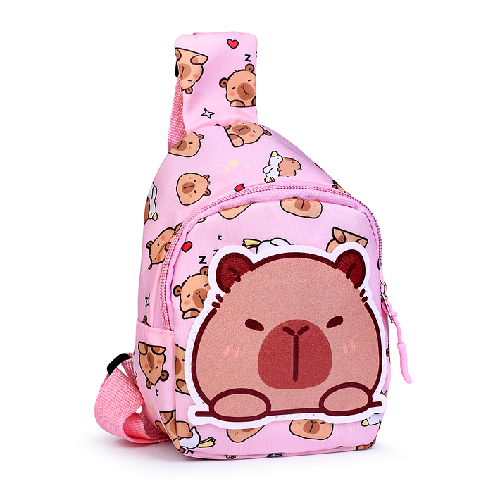 Сумка детская 00-8339 "Капибара" 13*7*18 см.