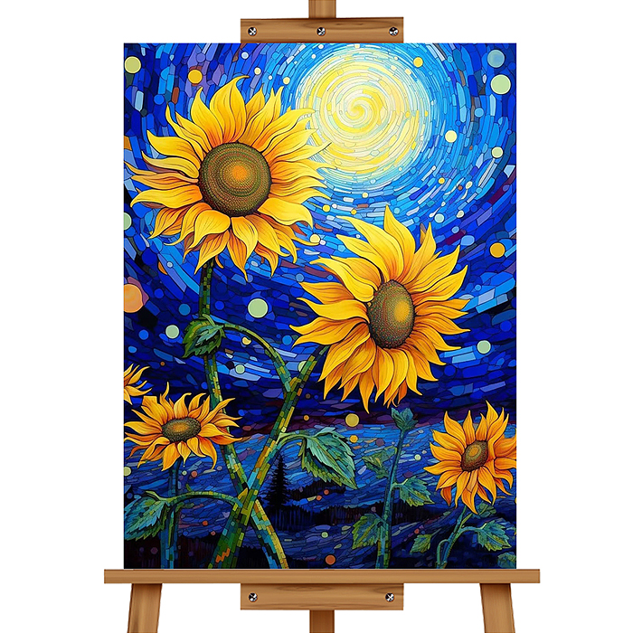 Набор для рисования MKR4030-118 "Картина по номерам 30*40 см. Подсолнухи"