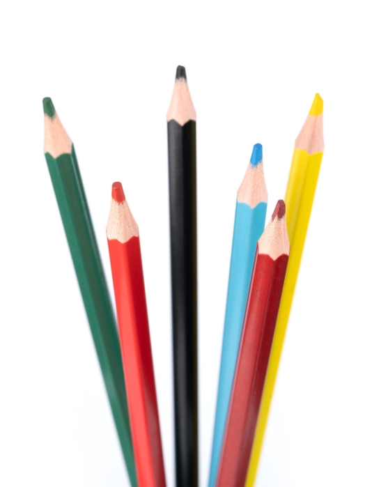 Карандаши цветные пластик., 6 цв., европодвес