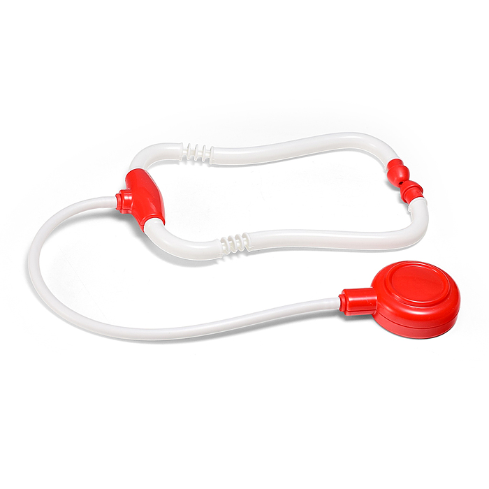 Набор "Медик" из 4 предметов: накидка, колпак, стетоскоп, очки синий