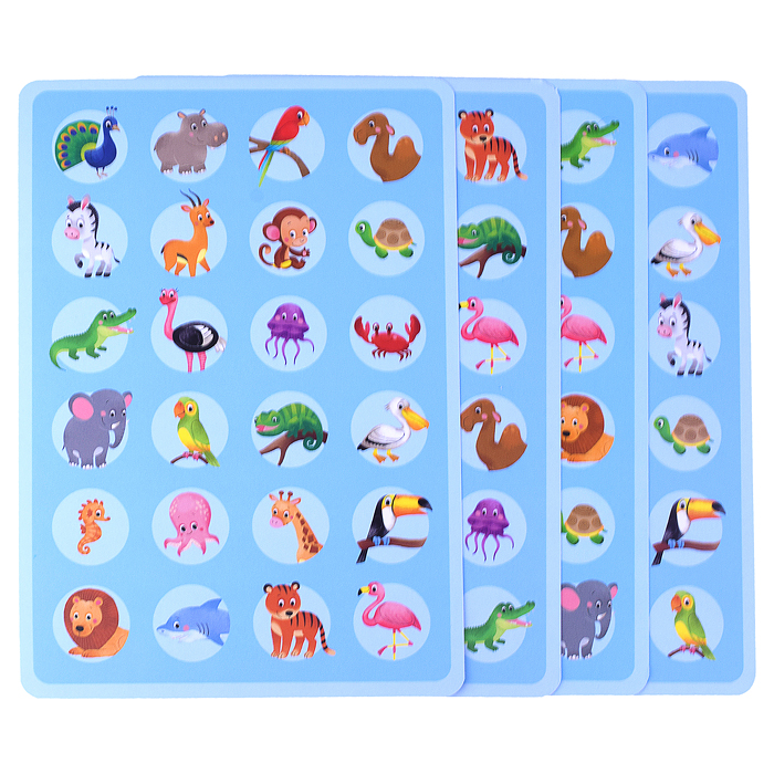 Игра настольная. IQ-стрелки. Животные. Серия Играй с умом. 