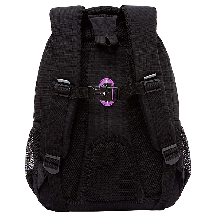 Рюкзак школьный с обвесом (/1 черный)