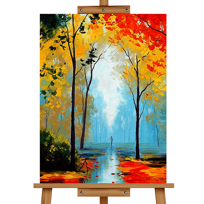 Набор для рисования MKR3020-112 "Картина по номерам 20*30 см. Осенний пейзаж"