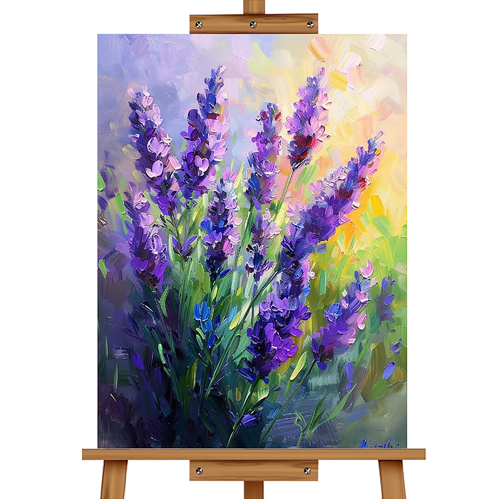 Набор для рисования MKR5040-75 "Картина по номерам 40х50 см. Лаванда"