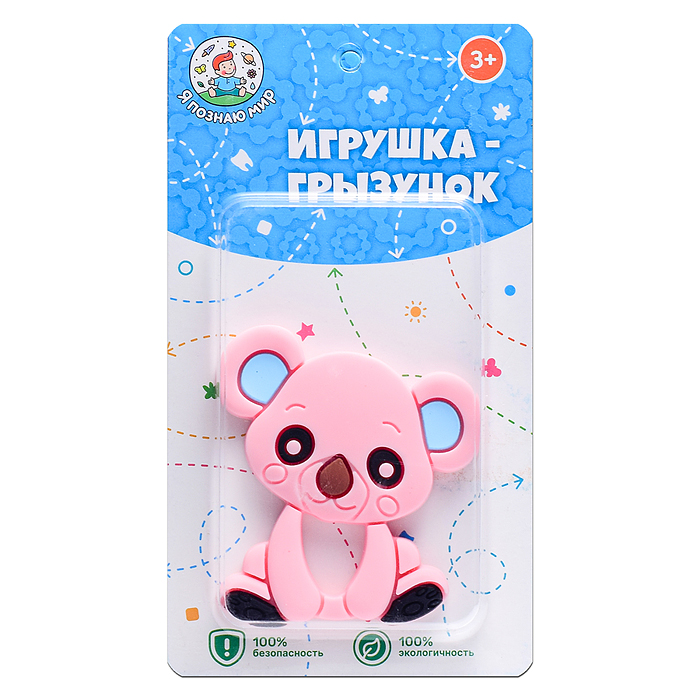 Игрушка -грызунок Y0232 "Коала"