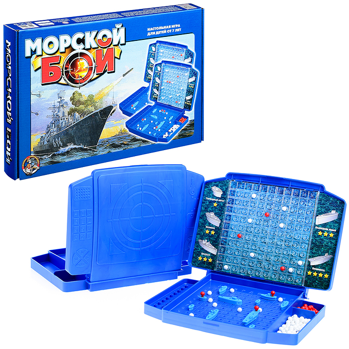 Настольная игра Морской бой - 1 РФИ (м/г)