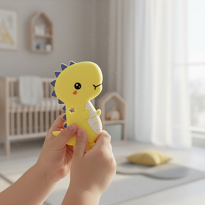 Игрушка -грызунок Y0224 "Дракошка"