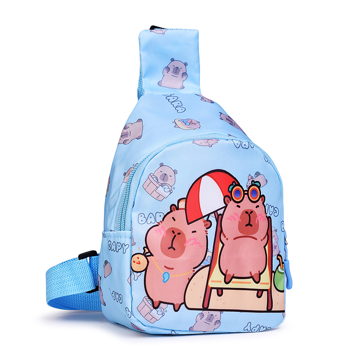 Сумка детская 00-8337 "Семья Капибар" 13*7*18 см.