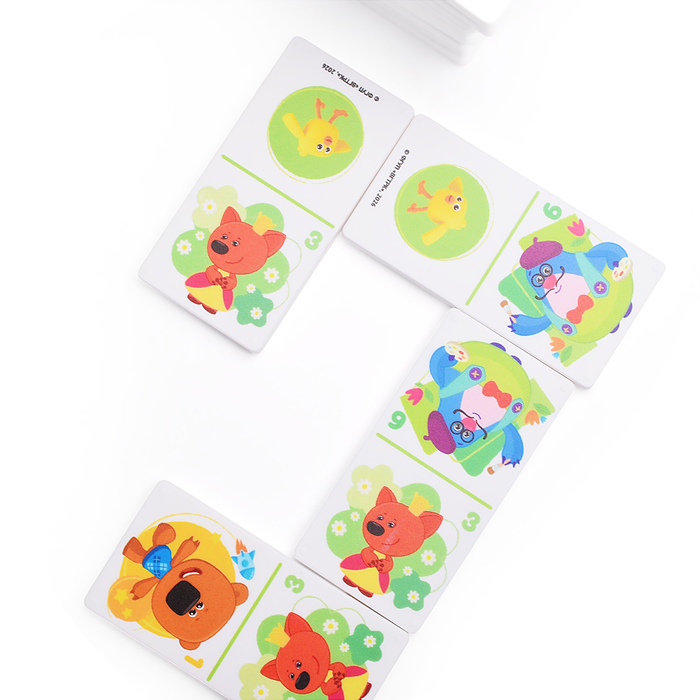 Настольная игра "Домино" "Ми-ми-мишки" (28 элементов)