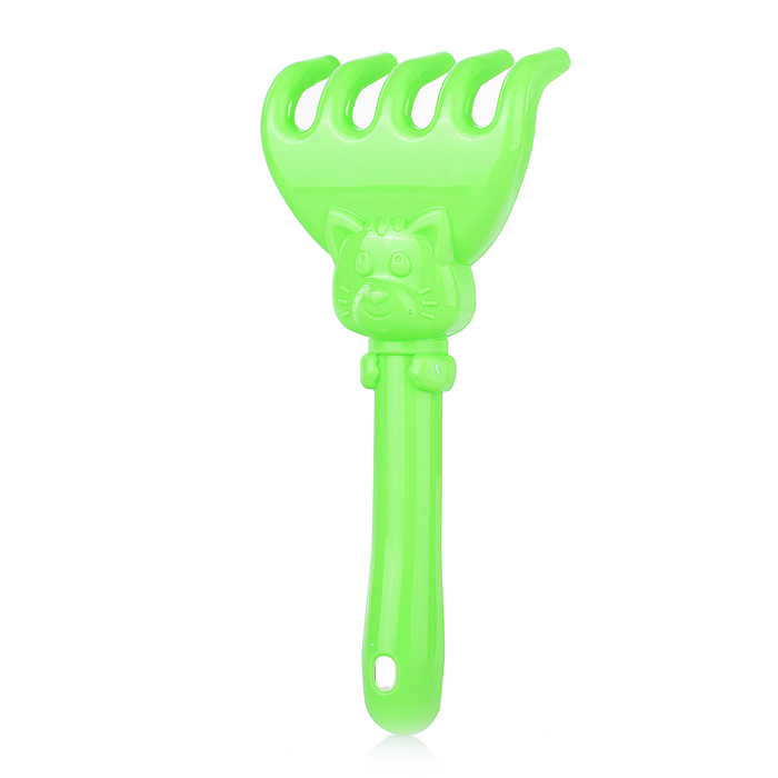 Набор №15 (ведро 1 л + лопатка 13 см + грабли 13 см + 2 формочки)