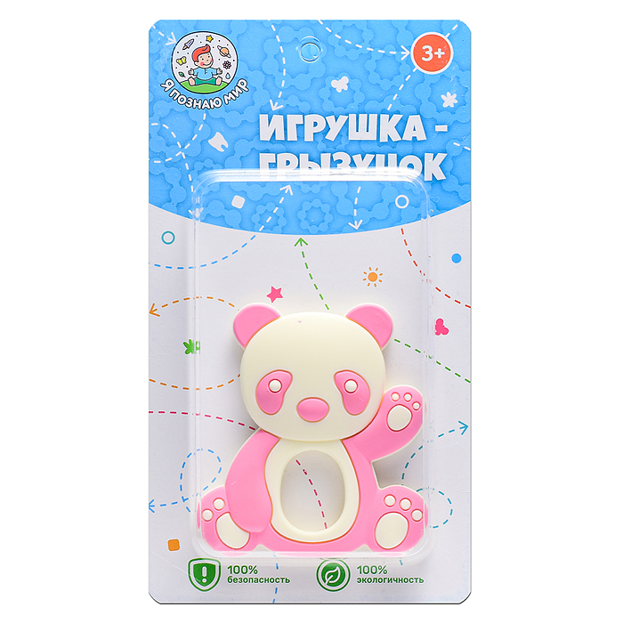 Игрушка -грызунок Y0233 "Панда"