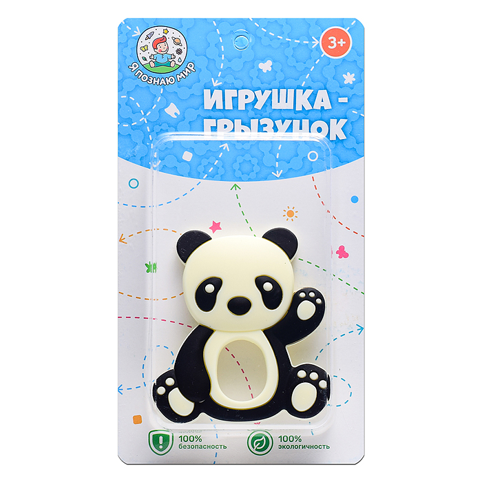 Игрушка -грызунок Y0233 "Панда"