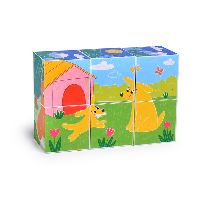 Кубики 6 шт. "Мой малыш" (StepKids)