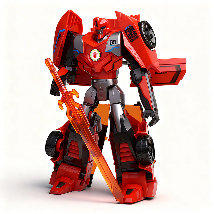 Робот W8826D "Самурай" в коробке