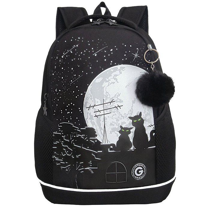 Рюкзак школьный (/1 чёрный)