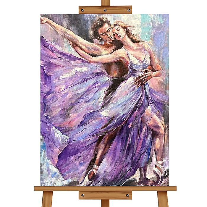 Набор для рисования MKR5040-107 "Картина по номерам 40*50 см. Страстный танец"