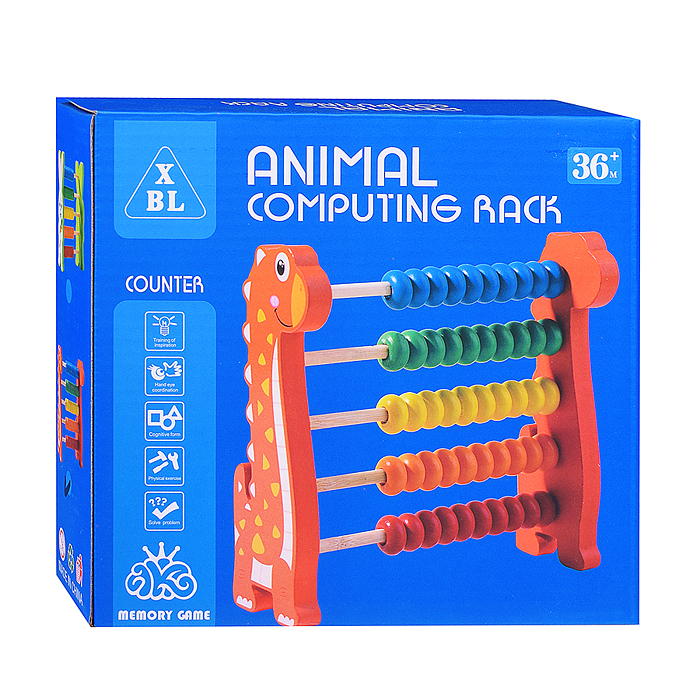 Счеты D2281 "Зайчики"