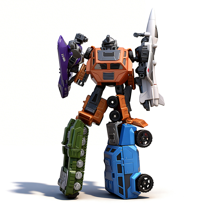 Робот A1001-01/03/05/07/09 "Роберт" трансформирующийся, в коробке