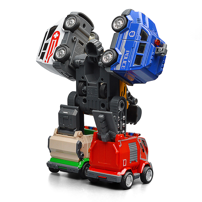 Робот A6006 "Городской страж" трансформирующийся, в коробке