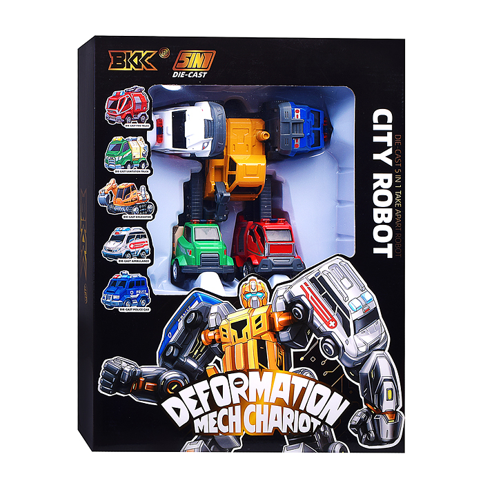 Робот A6006 "Городской страж" трансформирующийся, в коробке