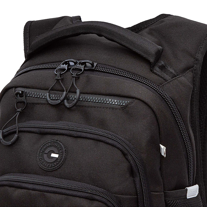 Рюкзак школьный (чёрный - белый)