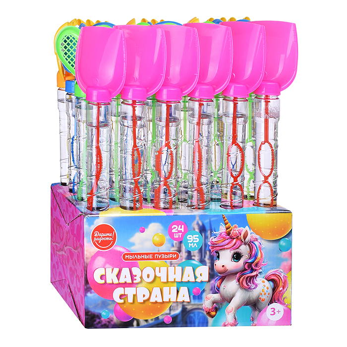 Мыльные пузыри UT0153-3 "Цветные инструменты" 105 мл.