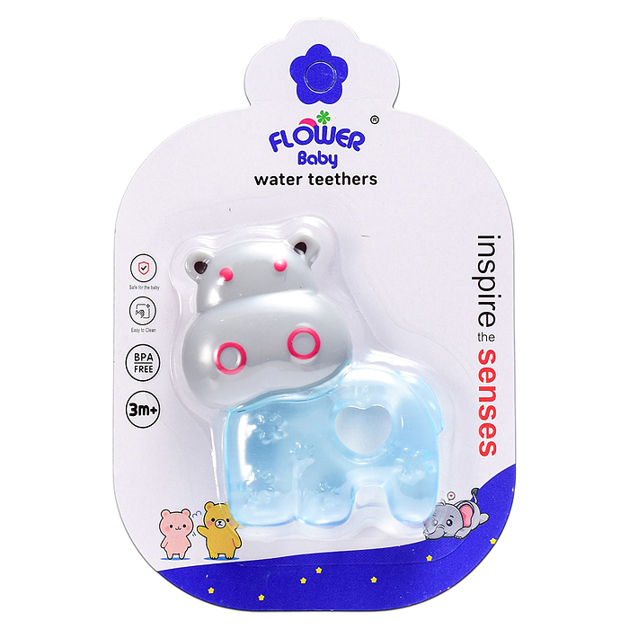 Игрушка -грызунок 00-8316 "Бегемот"