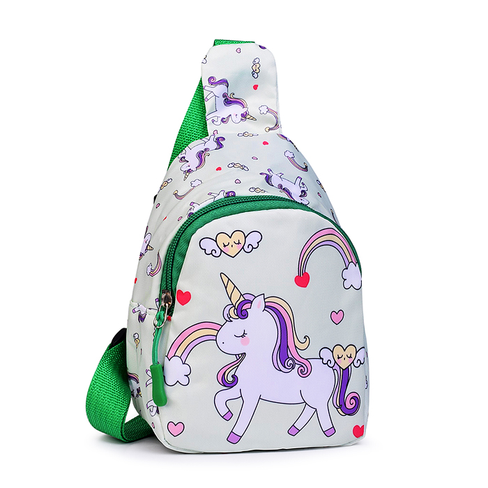 Сумка детская 00-8338 "Радужный Единорог" 13*6*18 см.