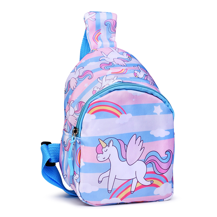 Сумка детская 00-8338 "Радужный Единорог" 13*6*18 см.
