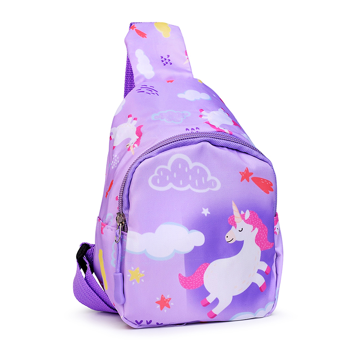 Сумка детская 00-8338 "Радужный Единорог" 13*6*18 см.